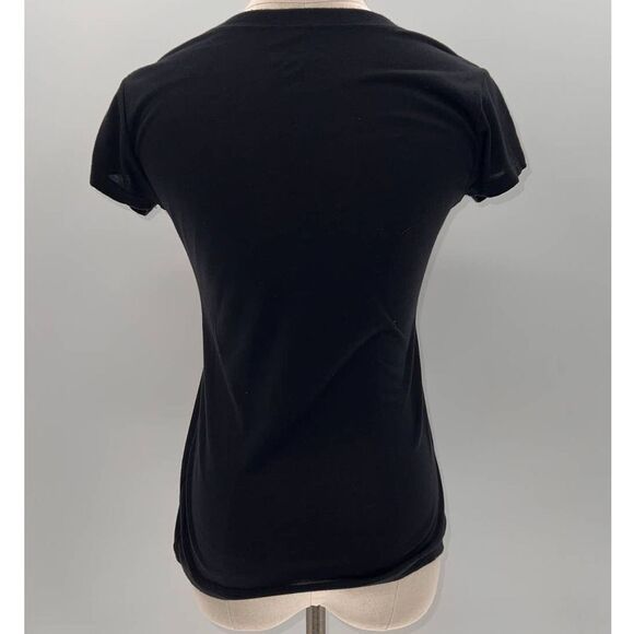 Disney Black/Pink/White Mickey/Minnie Graphic Short Sleeve T-Shirt- S - Picture 4 of 11